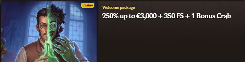 Welcome bonus offer — AlterSpin Casino
